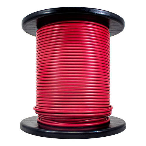 Cable Electrico Cca Unipolar Konect Calibre 12 Rojo 50 M