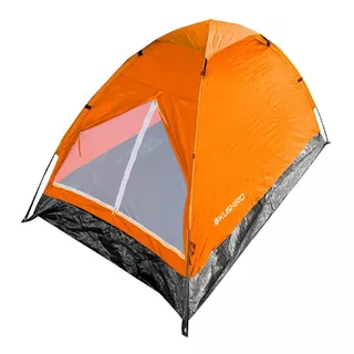 Carpa Iglu 2 Personas Impermeable 2 X 1,2 Mt Kushiro Camping Color Naranja