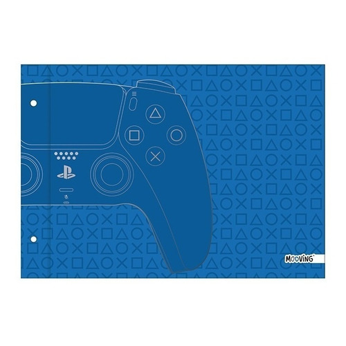 Carpeta Cordon Mooving Nro 5 - Playstation 2023 Color Azul