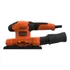 Lijadora Orbital 150w Hoja 1/3 Bew220 Black Decker Color Naranja Oscuro