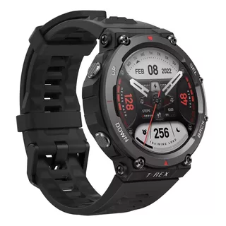 Smartwatch Amazfit T-rex 2 T-rex 2 1.39  Caja De  Aleación De Polímero  Ember Black, Malla  Ember Black De  Silicona Y Bisel  Ember Black