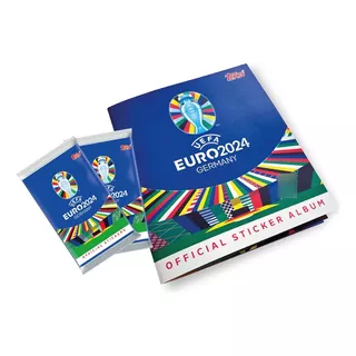 Álbum Euro 2024 + 60 Envelopes - 360 Figurinhas