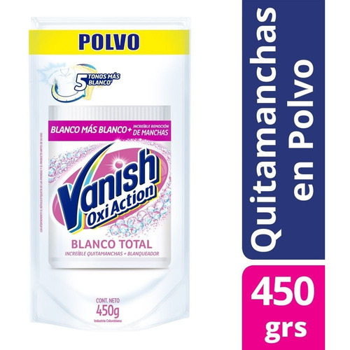 Vanish Oxi Action White Refill 450 Grs