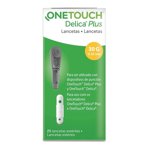 One Touch Delica Plus Con 25 Lancetas