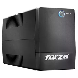 Ups Interactiva Forza Bt-751, 750va/450w, 8 Tomas, Regulador Color Negro