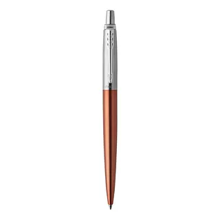 Boligrafo Lapicera Parker Jotter Chelsea Naranja Ct