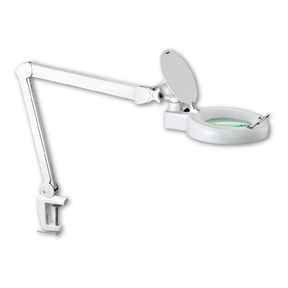 Lampara Lupa Extensible Mordaza 3 Dioptrias 48 Leds P