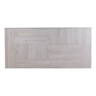 Respaldo De Cama Sommier Respaldar 2 Plazas Madera Pektra Color Blanco Veta