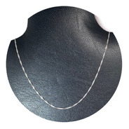 Cadena Collar De Plata 925 Finita Eslabón Modelo Singapur