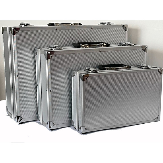 Set Maletin X 3 Porta Herramientas Aluminio Reforzados S.