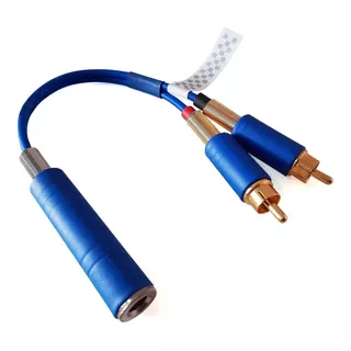 Adaptador P10 Femea 2rca 20cm