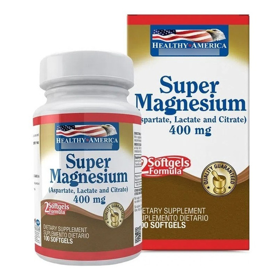 Super Magnesium 400mg 100 Soft - Unidad a $542
