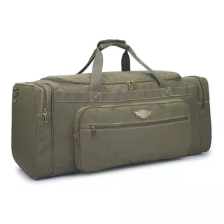 Sacola Bolsa Masculina Viagem Mão/ Transversal 50l Reforçada