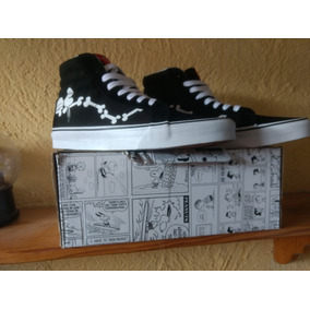 vans snoopy hombre naranja