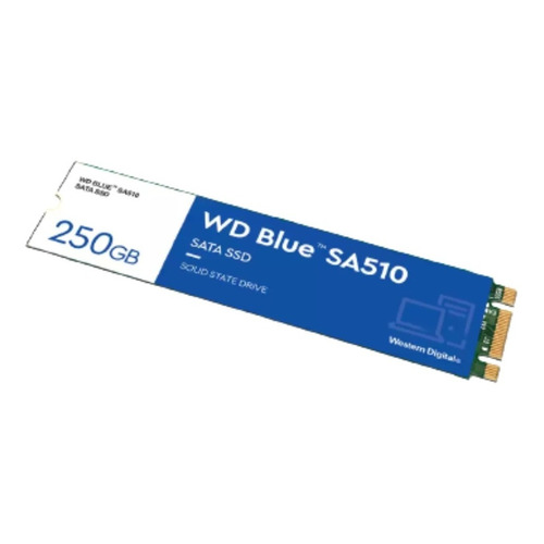 Disco Solido Western Digital Blue Sa510 250gb, M.2 2280 Sata