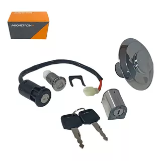 Kit Chave Ignição Cg 125 Fan 2005 2006 2007 2008 (4 Pçs)