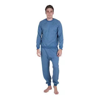 Conjunto Pijama Largo Invierno De Hombre