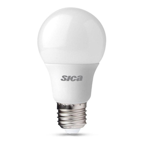 Lámpara Led Sica 13w - Clásica - Luz Fría - Bajo Consumo Luz Blanco frío