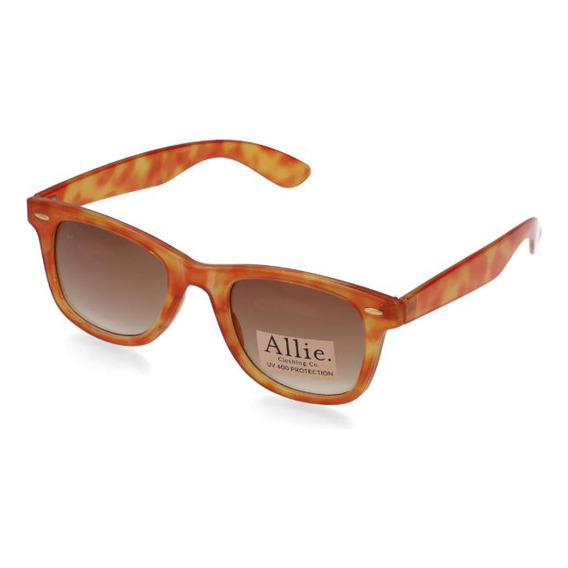 Lentes De Sol Allie Howard Con Polarizado Y Protección Uv Color Whisky