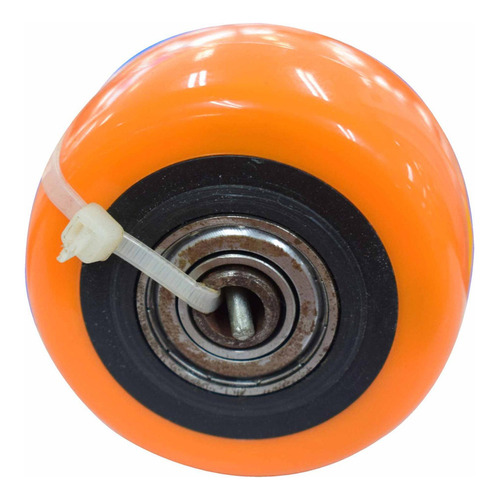 Rueda Individual Naranja 65mm 90kg (rodachines 2 1/2 ) Ht80