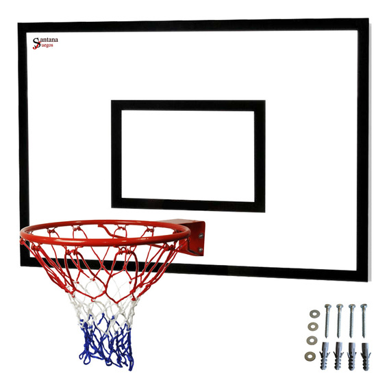 Tablero Basket Grande Aro 45cm Reglamentario Santana Juegos