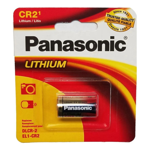 Pila Panasonic Cr2 Litio 3v Para Camara/alarmas