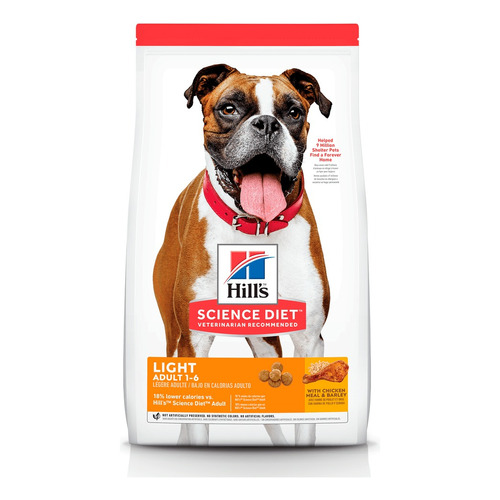 Alimento Para Perro Hill's Science Diet Adult Light 13.6 Kg