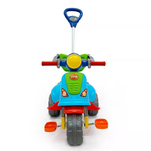 Velotrol Empurrador Menino M-patrol Motinha Infantil Cor Colorido