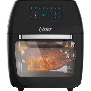 Fritadeira Oven Fryer 3 Em 1 Ofrt780 12 Litros Preta Oster Cor Preto 220v