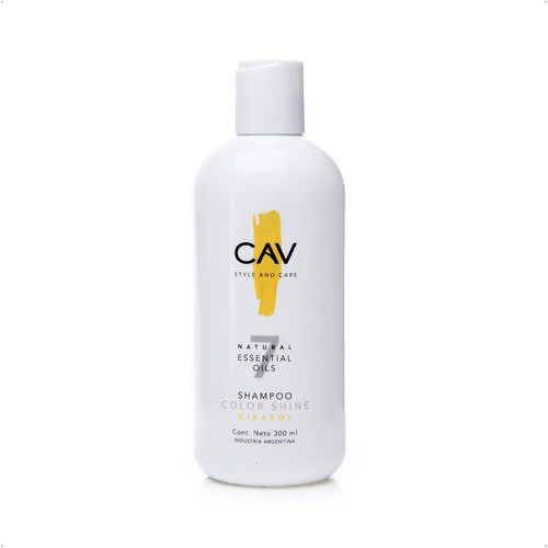 Cav Shampoo Color Shine Girasol Cabellos Secos/dañados 300ml