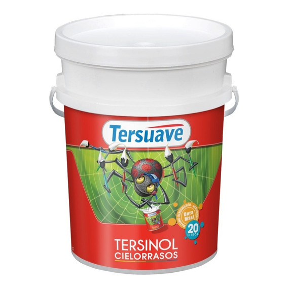 Pintura Tersuave Latex Tersinol Cielorrasos 20 Lts - Mix