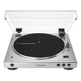 Toca Discos Audio-technica At Lp60xbt Bluetooth Inalambrica Color Silver