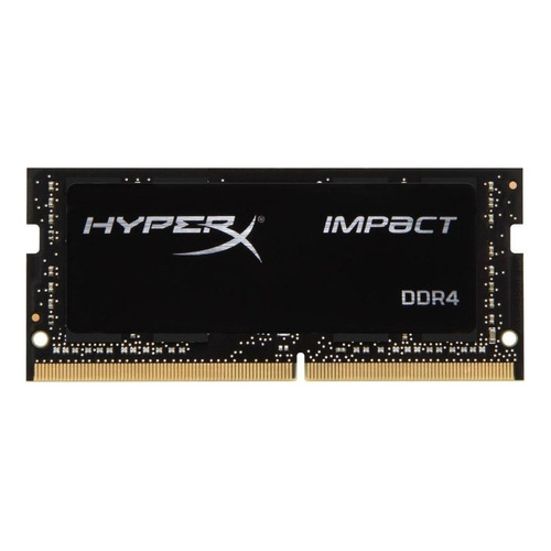Memoria RAM Impact gamer color negro  8GB 1 HyperX HX426S15IB2/8