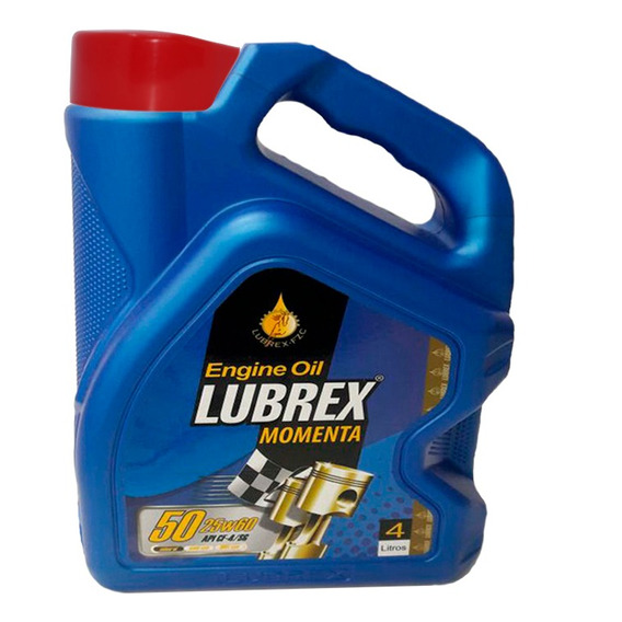 Aceite Lubrex  25w60 4 Litros. Mineral. Momenta Rx