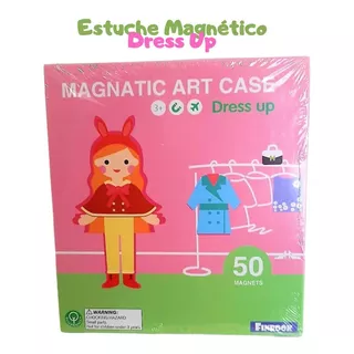 Estuche De Rompecabezas Magnetico Dress-up