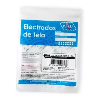 4 Electrodos Adhesivos Electrotera - Unidad a $3498