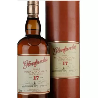 Whisky Single Malt Glenfarclas 17 Años 700ml Origen Escocia.