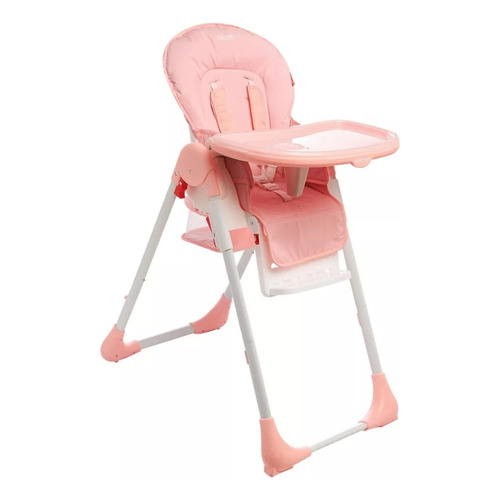 Silla De Comer Bebe Felcraft Mint Rosa