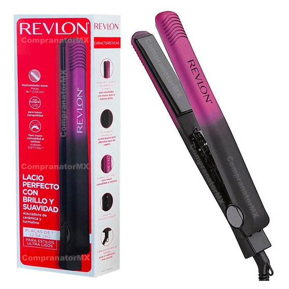 Alaciadora Plancha Cabello Revlon Triple Cerámica Turmalina