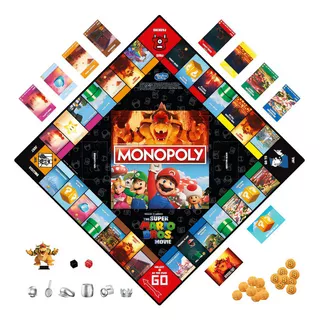 Juego De Mesa Monopoly Super Mario Bros La Pelicula