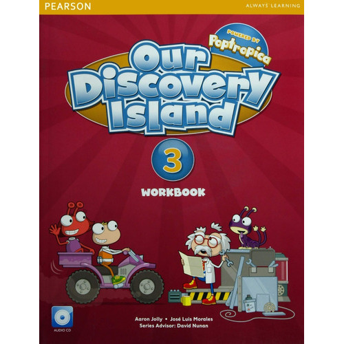 Our Discovery Island 3 - Work Book - Edit. Pearson, De Aaron Jolly. Editorial Pearson, Tapa Blanda En Inglés