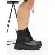 Borcegos Mujer Altos De 5 Cm Con Plataforma Morin Bym Shoes
