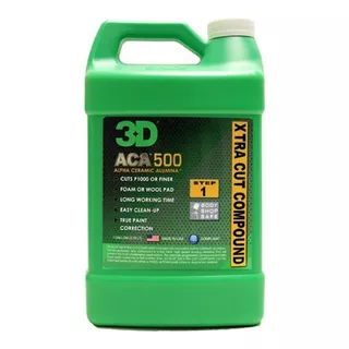 3d Aca 500 X-tra Cut Compound Pulido Corte Agresivo X Galon