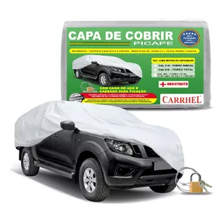 Capa Cobrir Carro Marca Carrhel Picape Forro Total Cadeado 