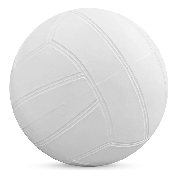 Pelota Voleibol Acuática - Ideal Para Vacaciones Color Blanco