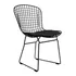 Silla Bertoia Windsor Estructura De La Silla Negro Asiento Negro