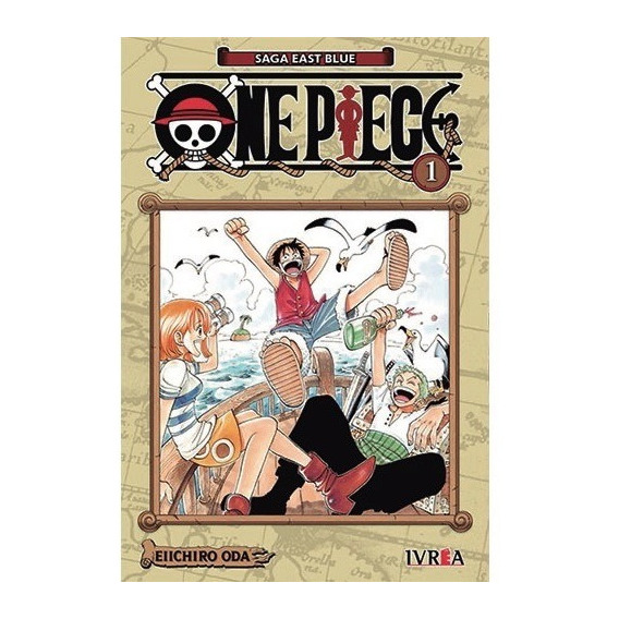 Manga One Piece Tomo 1 Ivrea Argentina