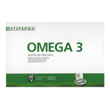 Omega 3 Aceite De Pescado 1000 Mg 60 Cápsulas Natufarma Sabor Sin Sabor