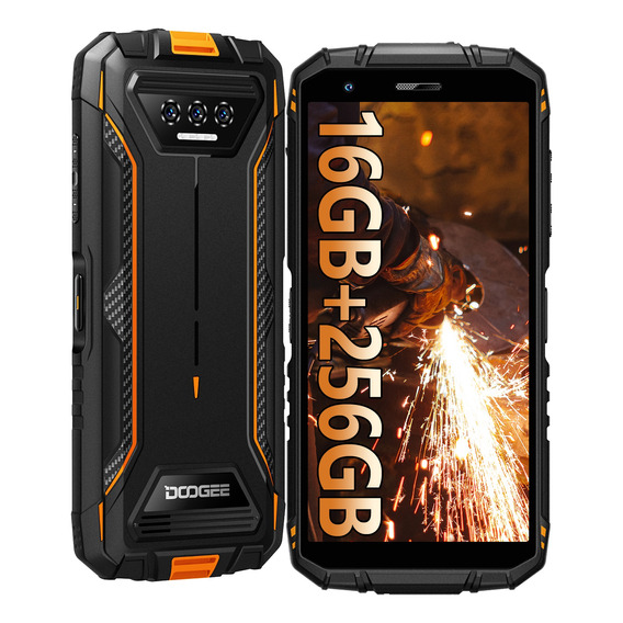 Celular Doogee S41 Max Teléfono Resistente 16 Gb Ram Dual Sim 256 Gb Rom 6300mah Batería Android 13