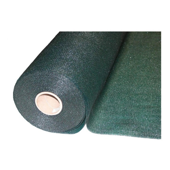 Malla Sombra De Sombra Verde 80% Sombra X Rollo 2mts X 50mt 